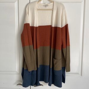 Madewell Long Cardigan with Pockets XXL